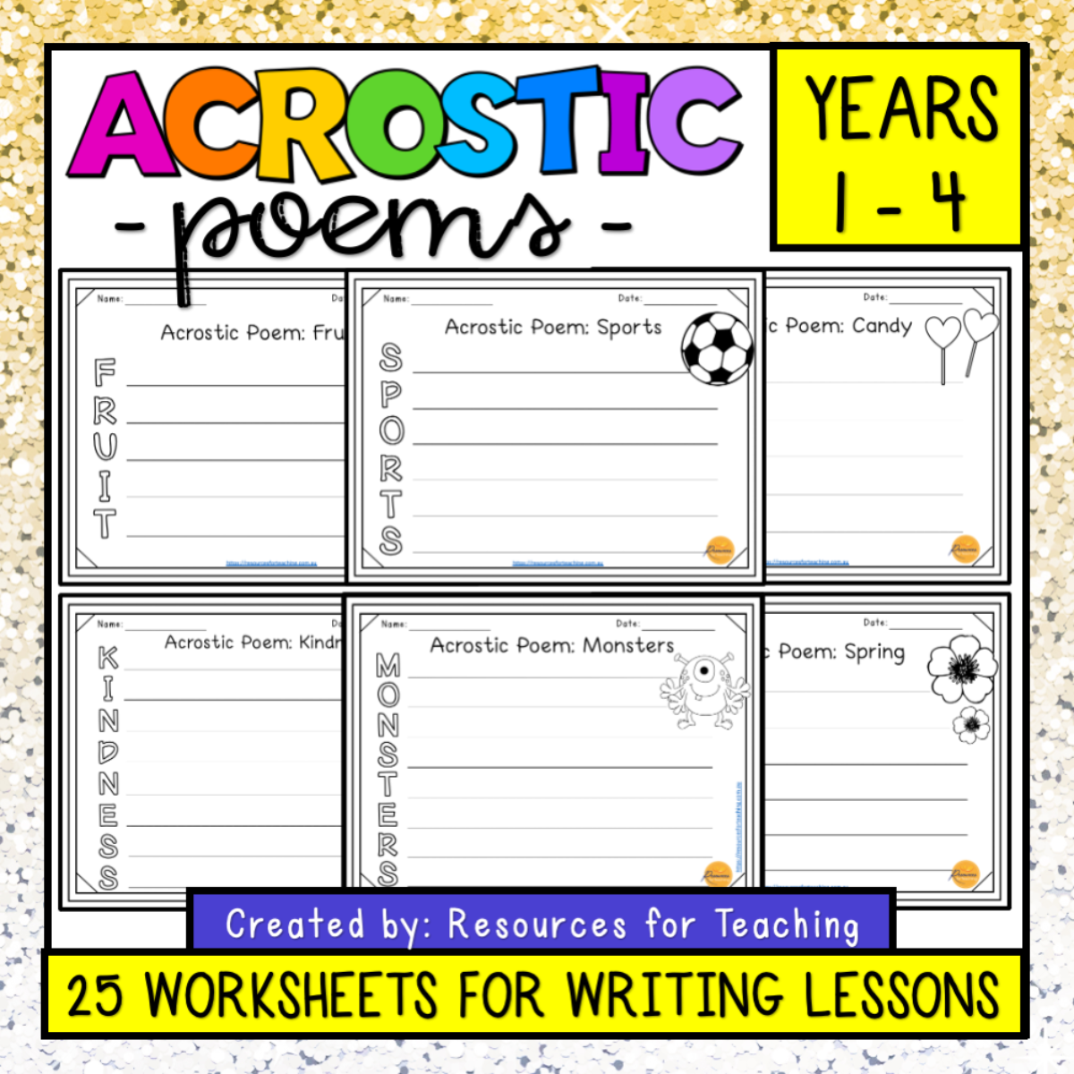 Acrostic Poems Resources For Teaching Australia