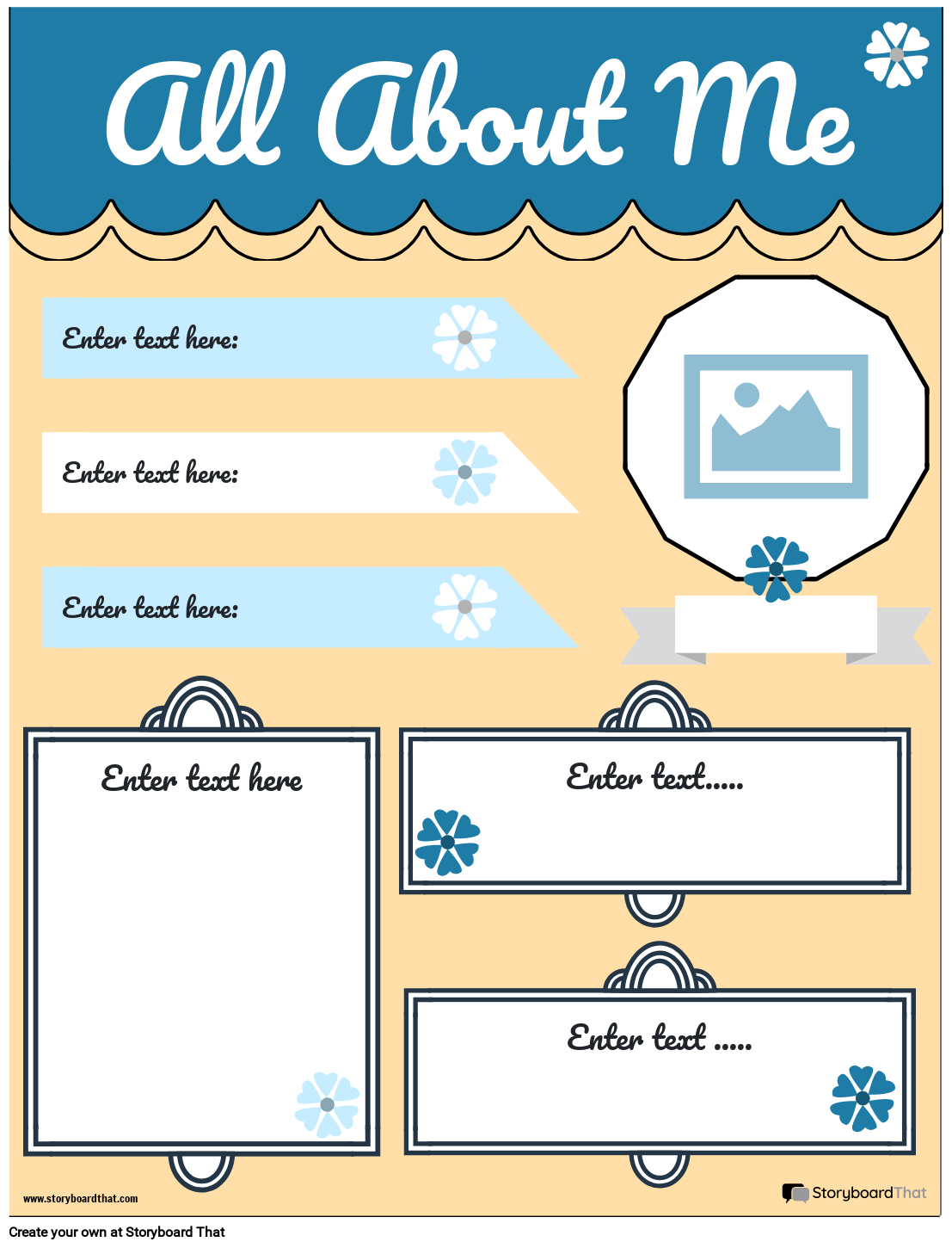 All About Me Posters Free Printable Templates U0026 Examples