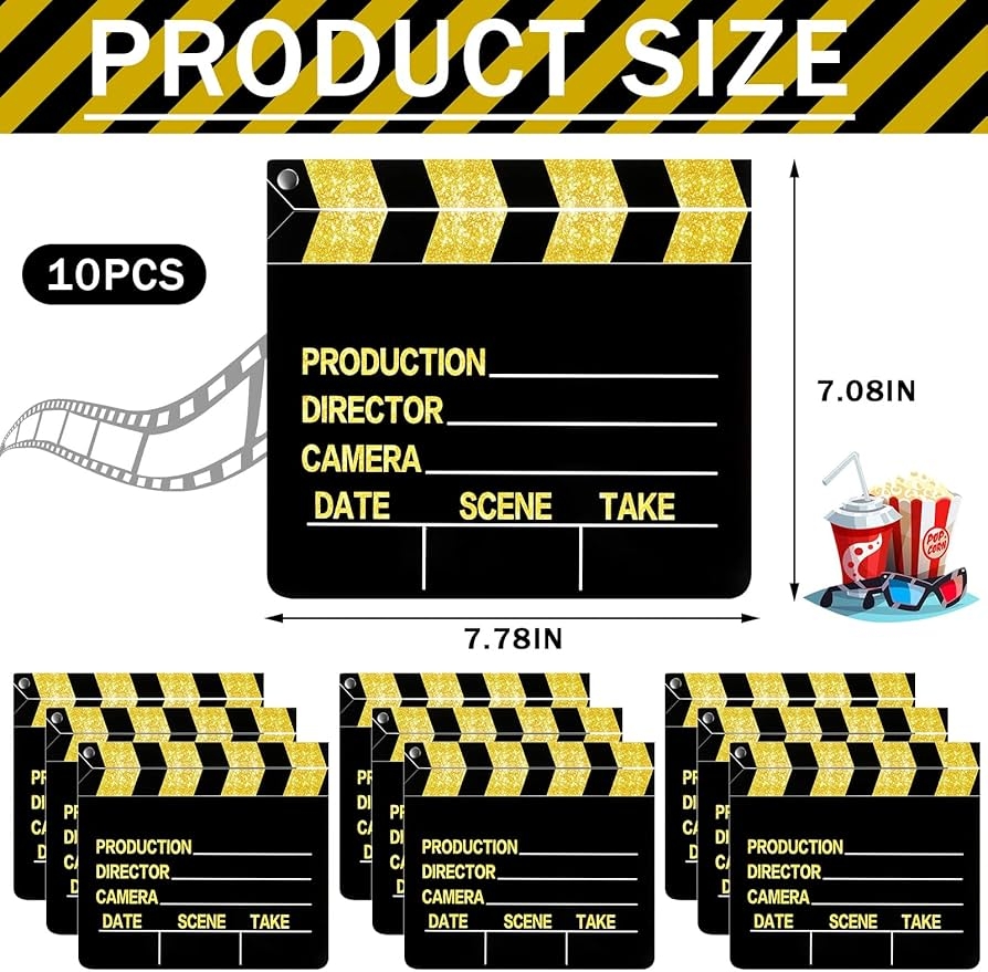 Free Printable Clapboard Template Free Printable Clapboard Template
