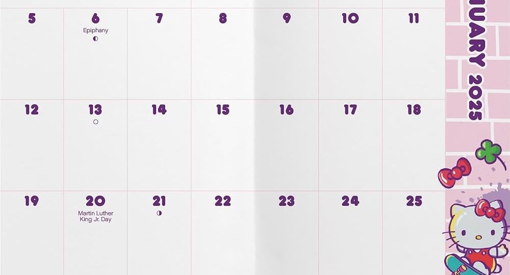 Amazon 2025 2026 Hello Kitty Pocket Planner 9798888280294