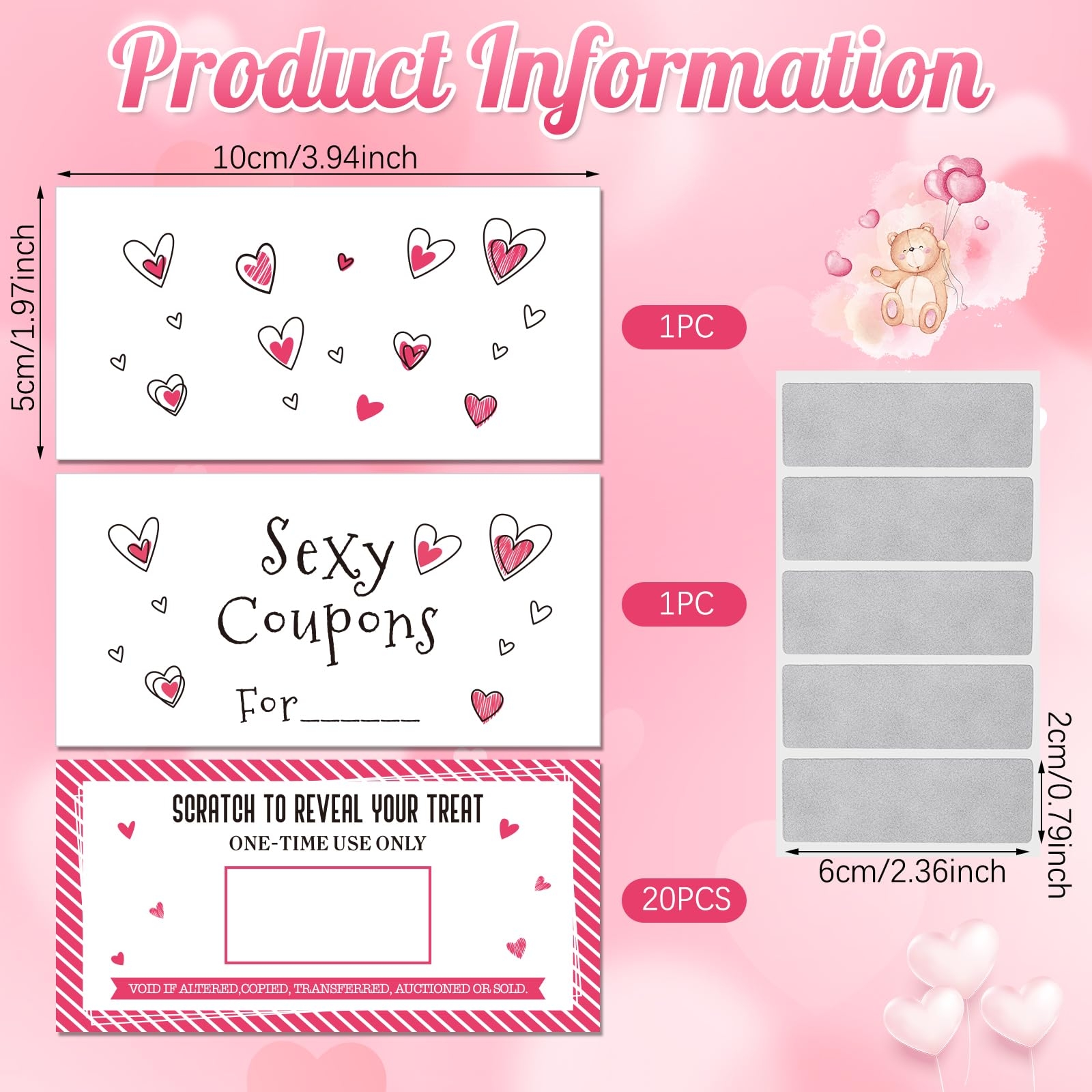 Amazon Noveread 20 Pcs Love Coupons For Him Or Her Valentine Coupon Book Love Voucher Romantic Scratch Off Gift For Couple Husband Wife Amazon Noveread 20 Pcs Love Coupons For Him Or Her Valentine Coupon Book Love Voucher Romantic Scratch Off Gift For Couple Husband Wife