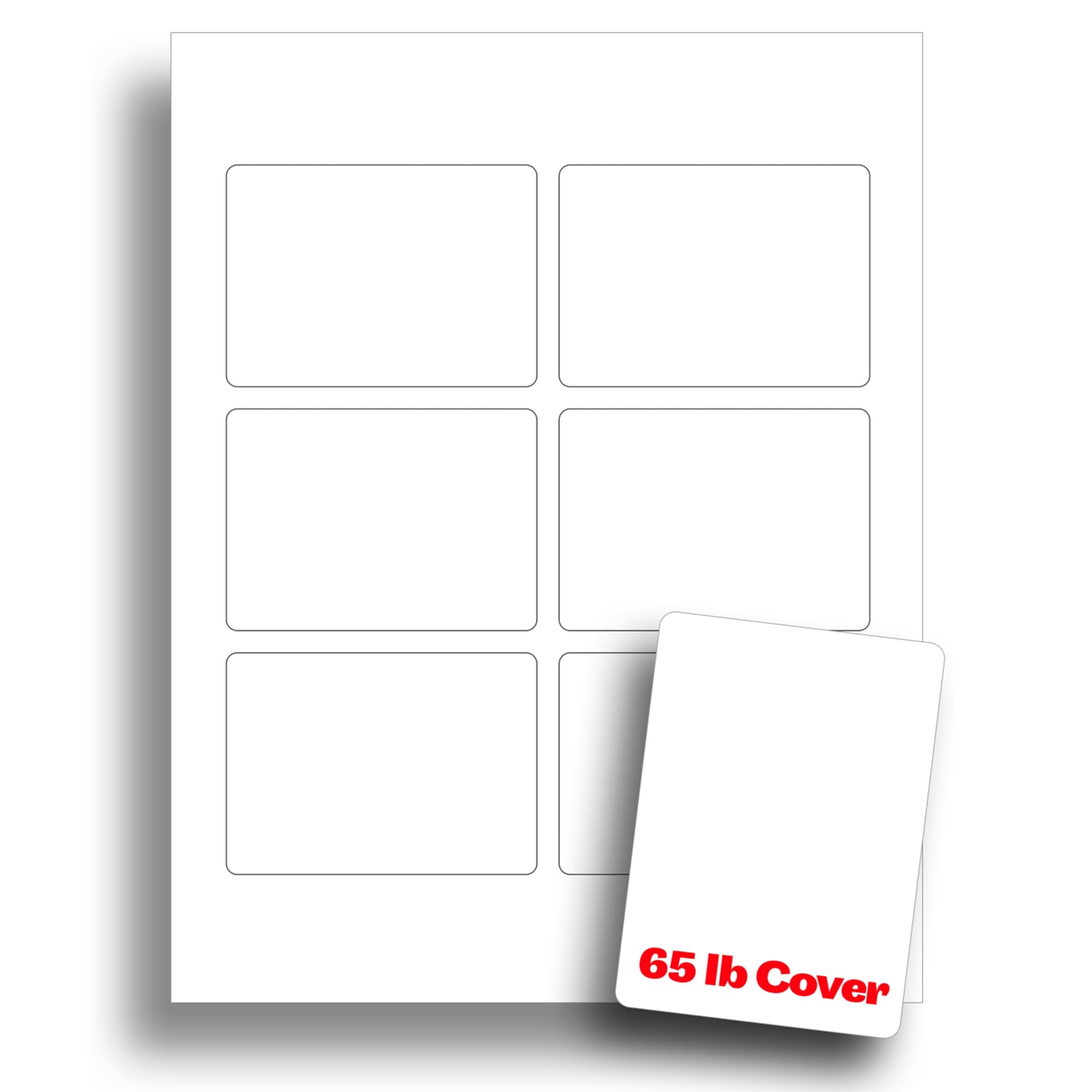 Amazon White Printable Playing Card Paper Blank Playing 