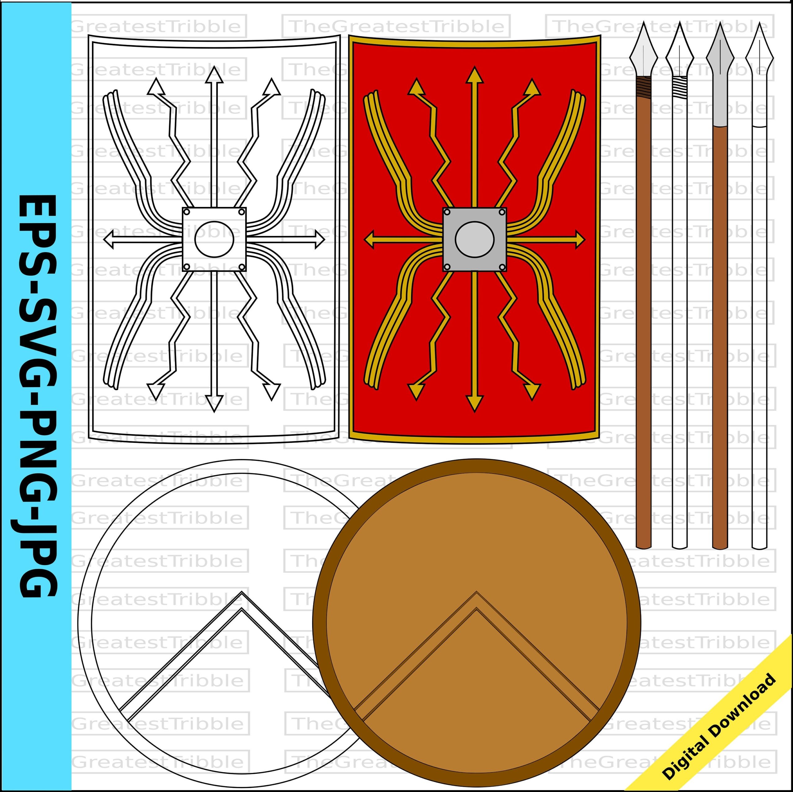 Ancient Spartan Shield Roman Spear Ancient Spartan Spear Roman Shield Eps Svg Png Jpg Vector Graphic Etsy Ancient Spartan Shield Roman Spear Ancient Spartan Spear Roman Shield Eps Svg Png Jpg Vector Graphic Etsy