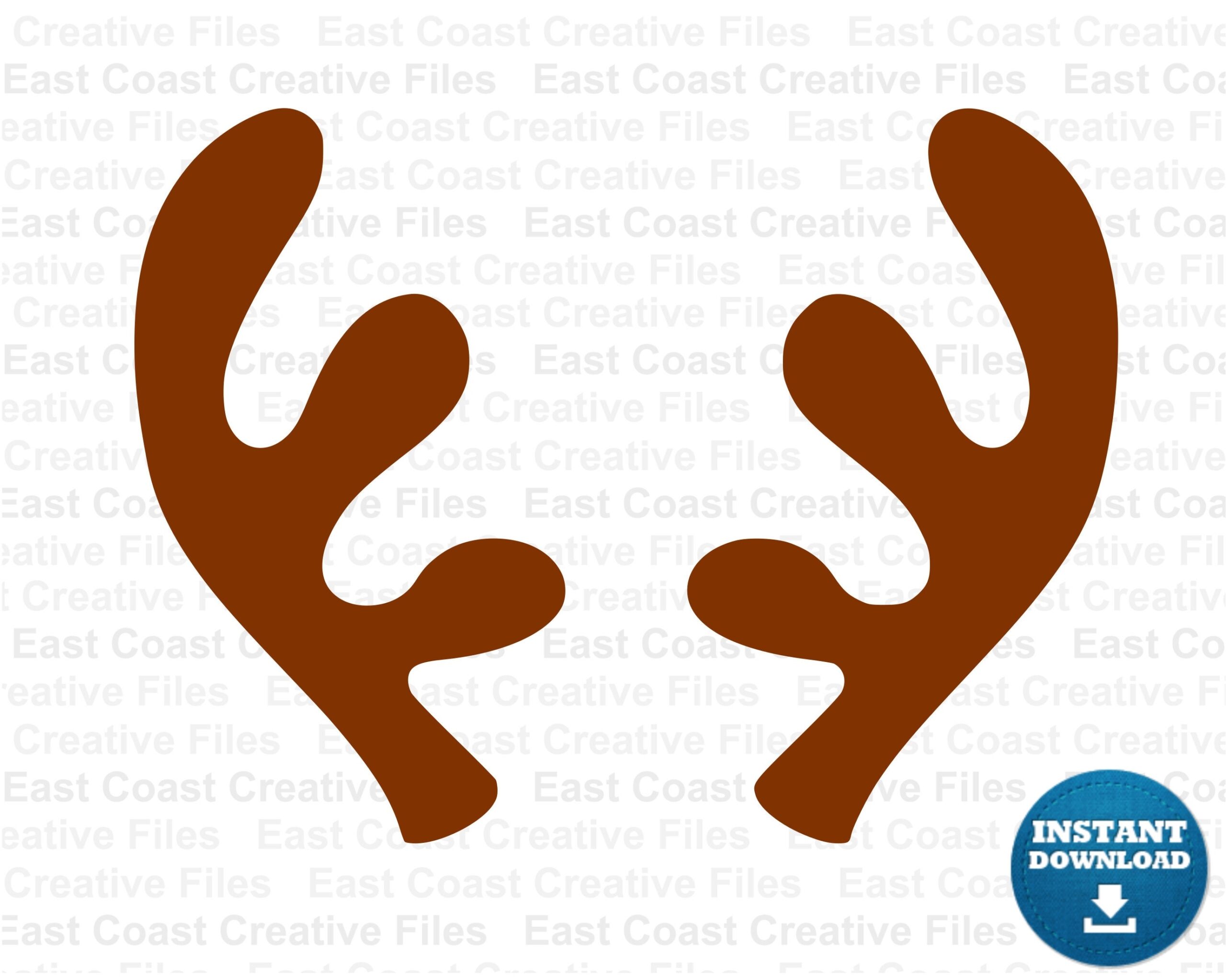 Free Printable Reindeer Antlers Template