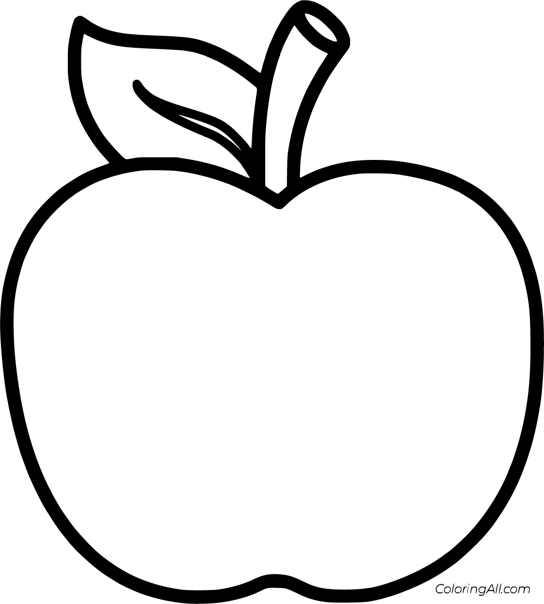 Apple Coloring Pages 33 Free Printables ColoringAll Apple Coloring Pages 33 Free Printables ColoringAll