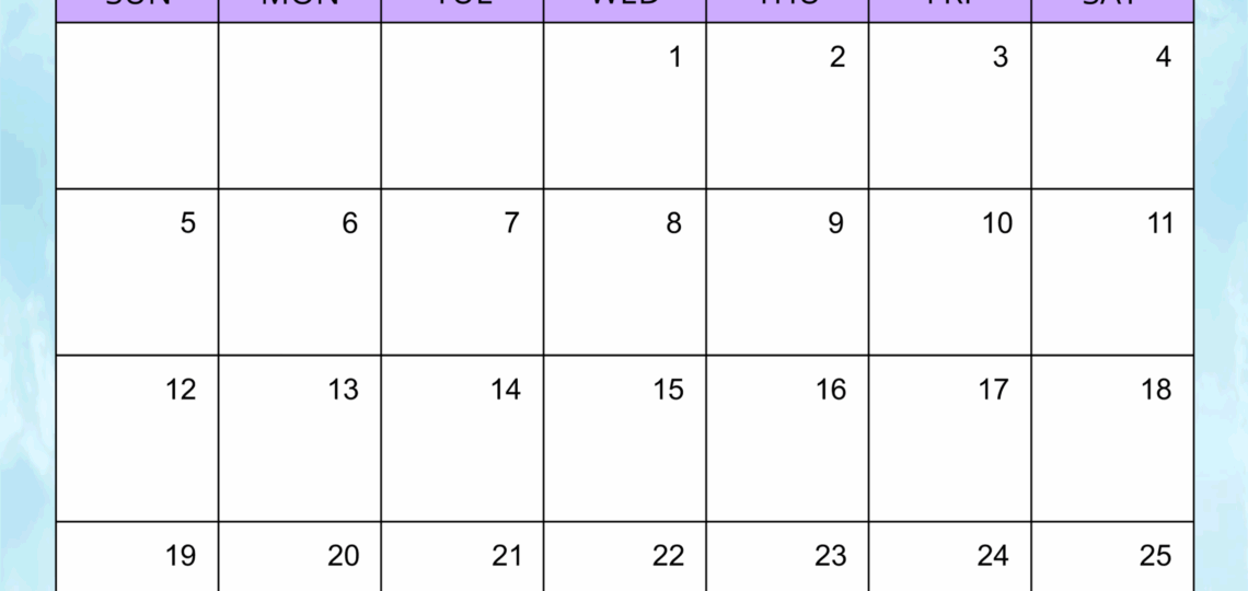 April 2026 Calendar Free Printable Free Printables Monograms Design Tools Patterns U0026 DIY Projects