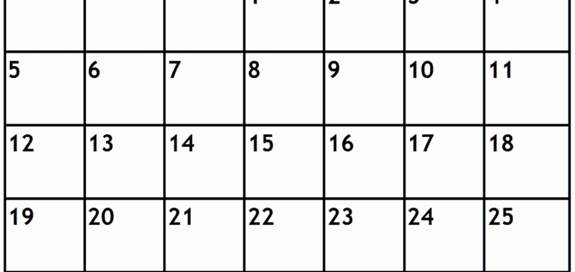 April 2026 Calendar Printable