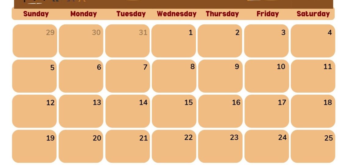 April 2026 Calendars Free PDF Printables