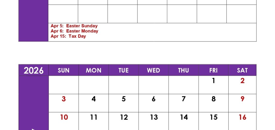 April And May 2026 Calendar Printable PDF Two Months Calendar