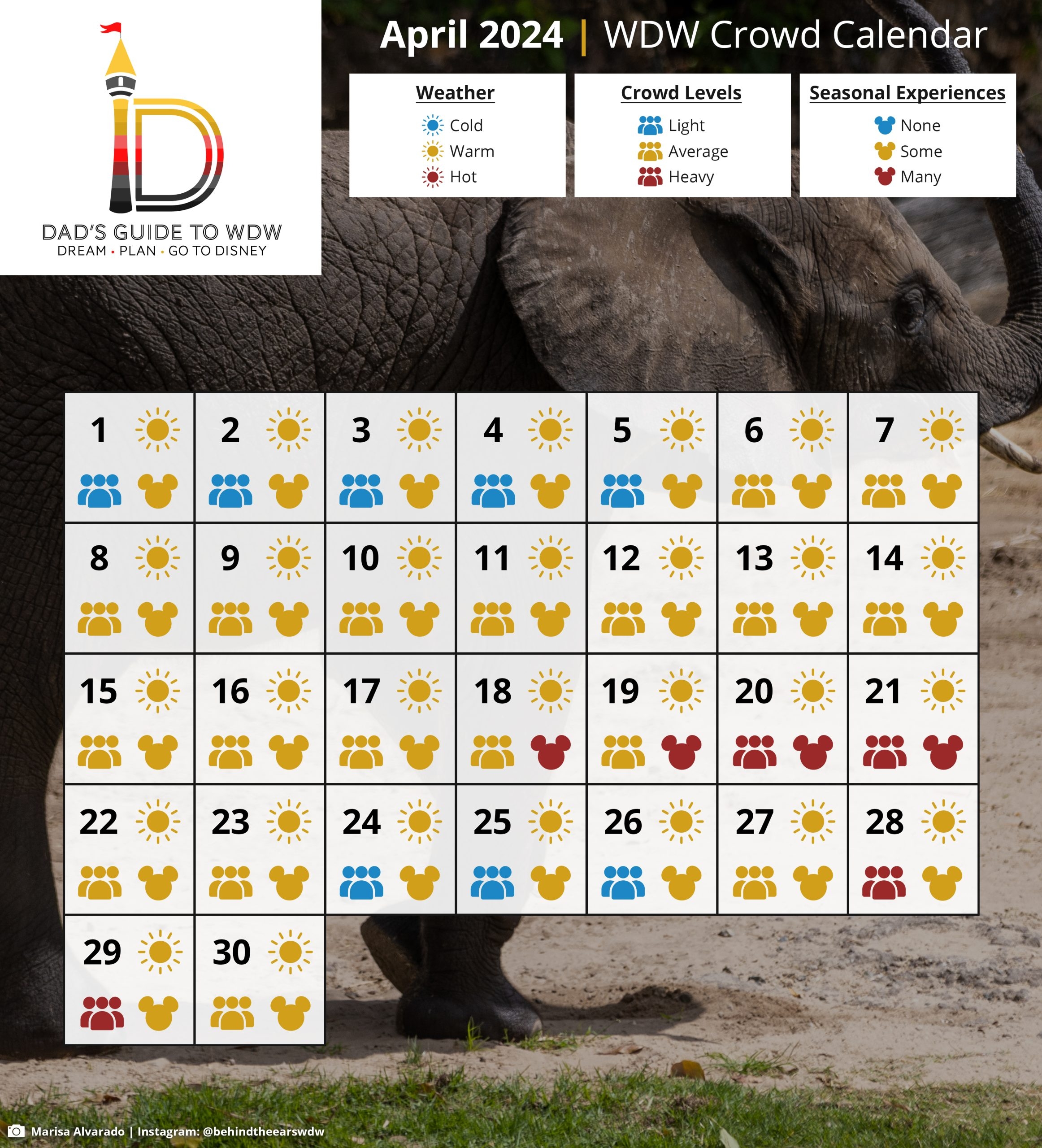 April Disney World Crowds Impact Of Spring Break And Easter