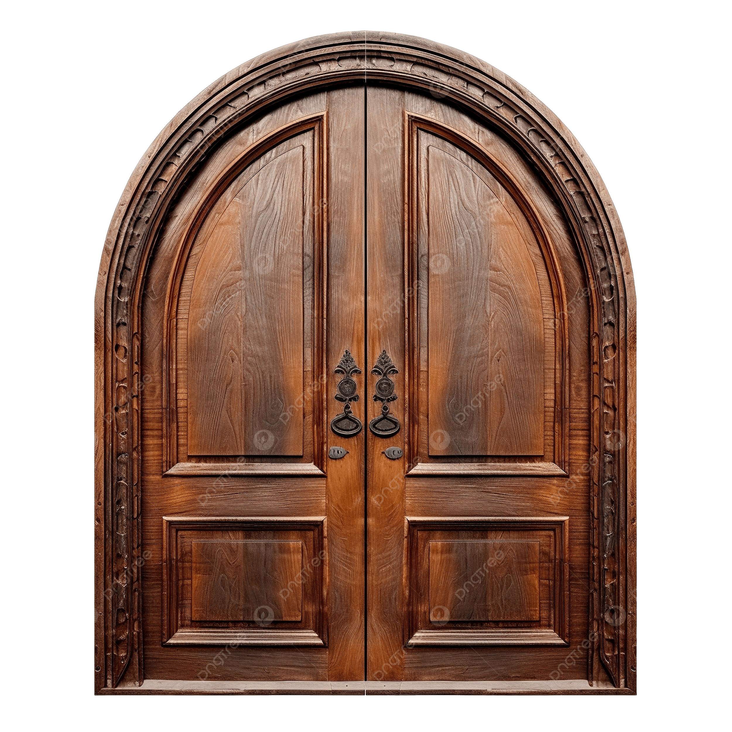 Arc Wooden Gate Door Door Arch Entrance PNG Transparent Image And Clipart For Free Download