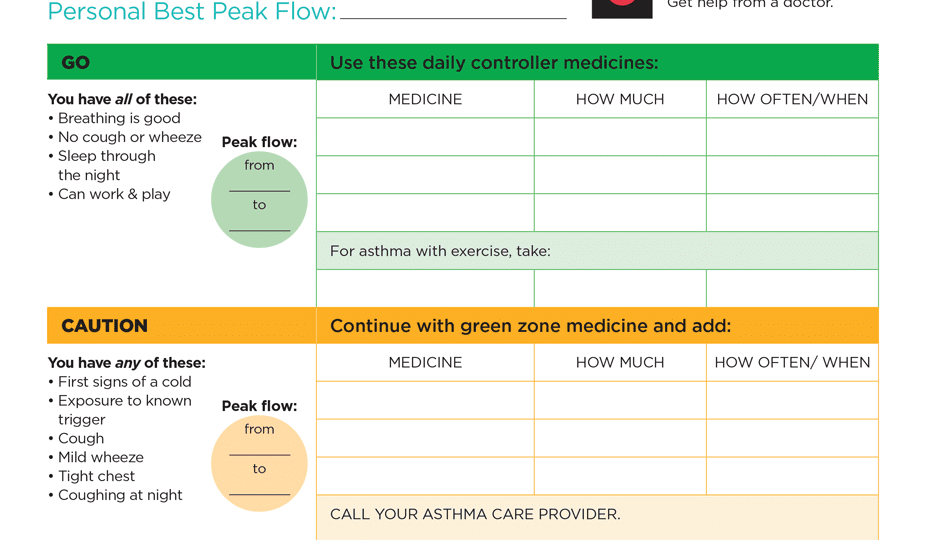 Asthma Action Plan