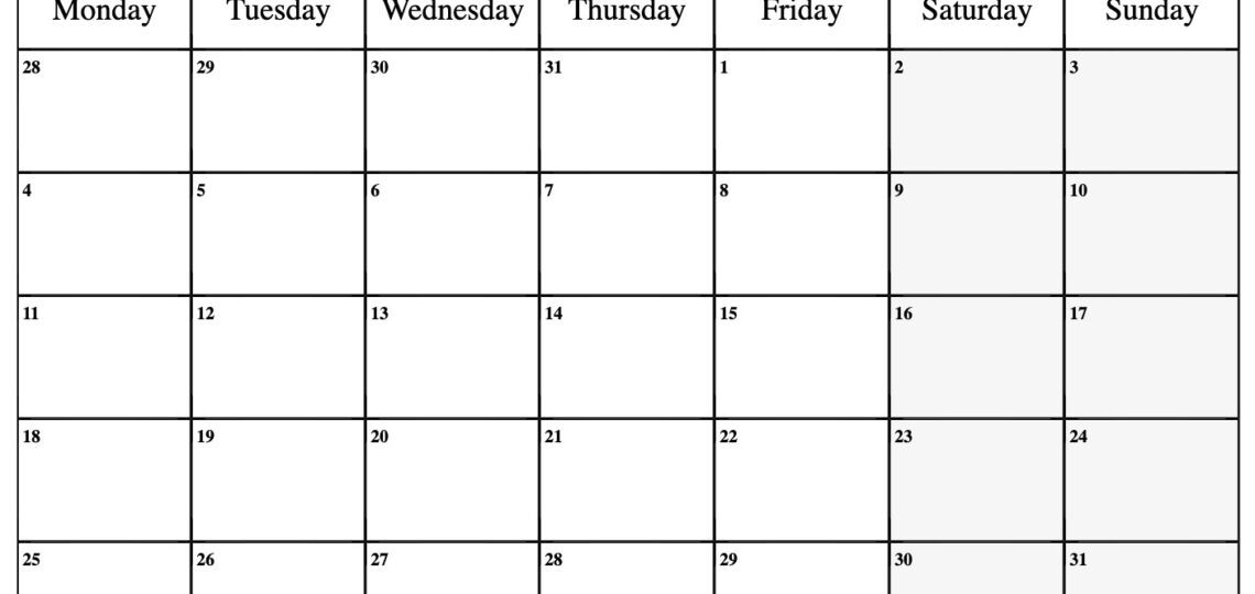 August 2025 Calendar Free Printable With Holidays And Observances