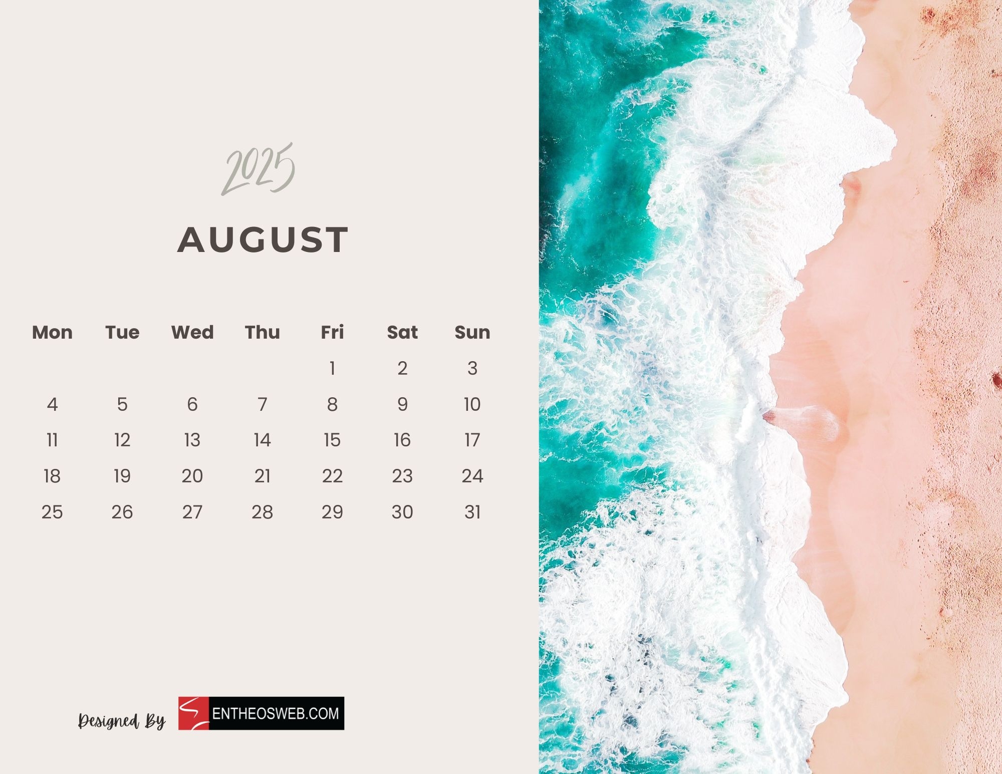 August 2025 Calendar Printables EntheosWeb August 2025 Calendar Printables EntheosWeb