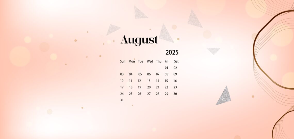 August 2025 Desktop Wallpaper Calendar CalendarLabs