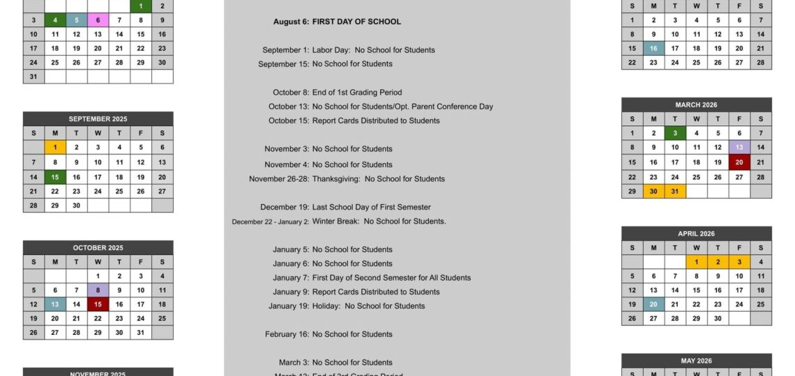 Augusta County Public Schools Calendar 25 26 Revised PDF EduCounty