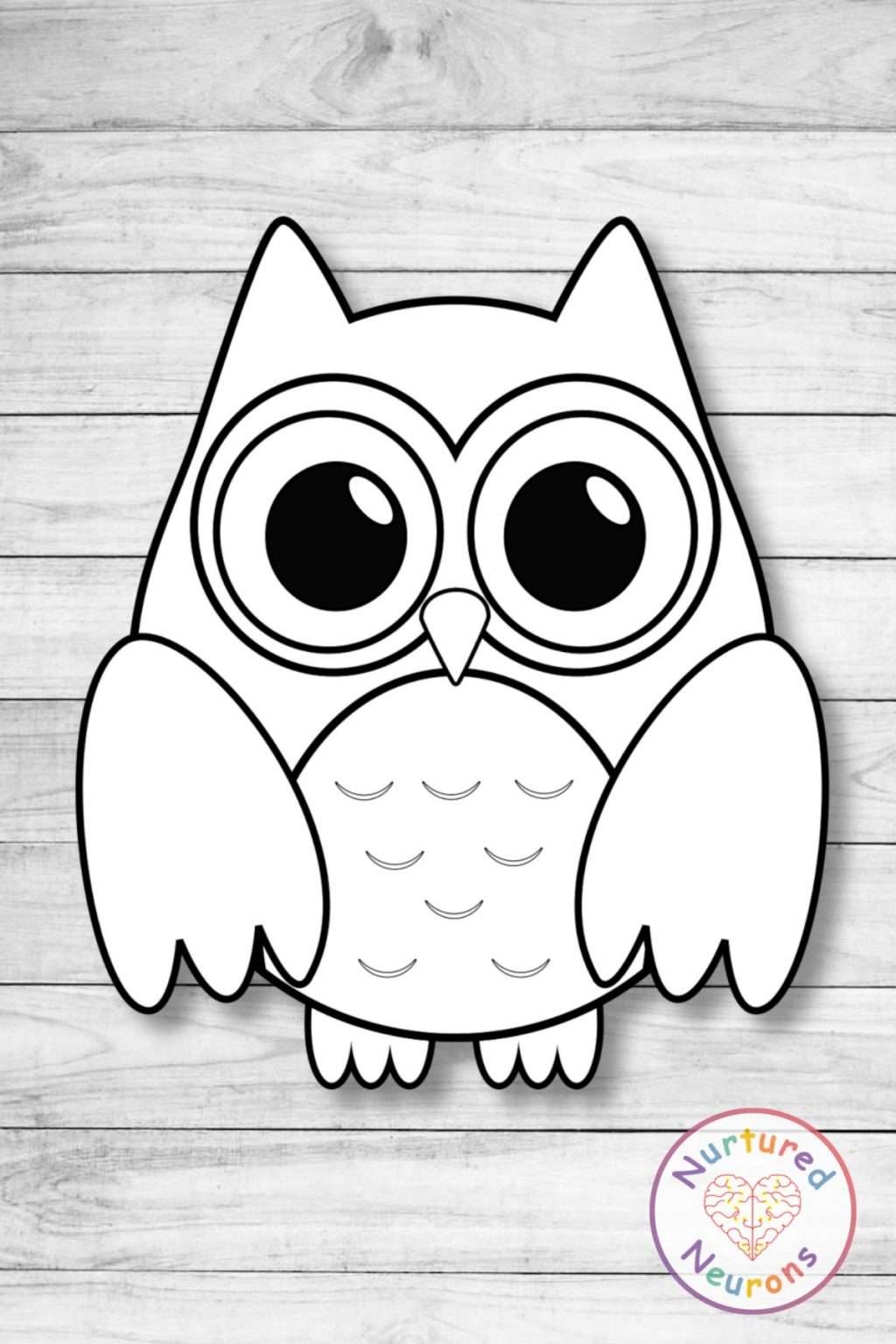 Free Owl Printable Template