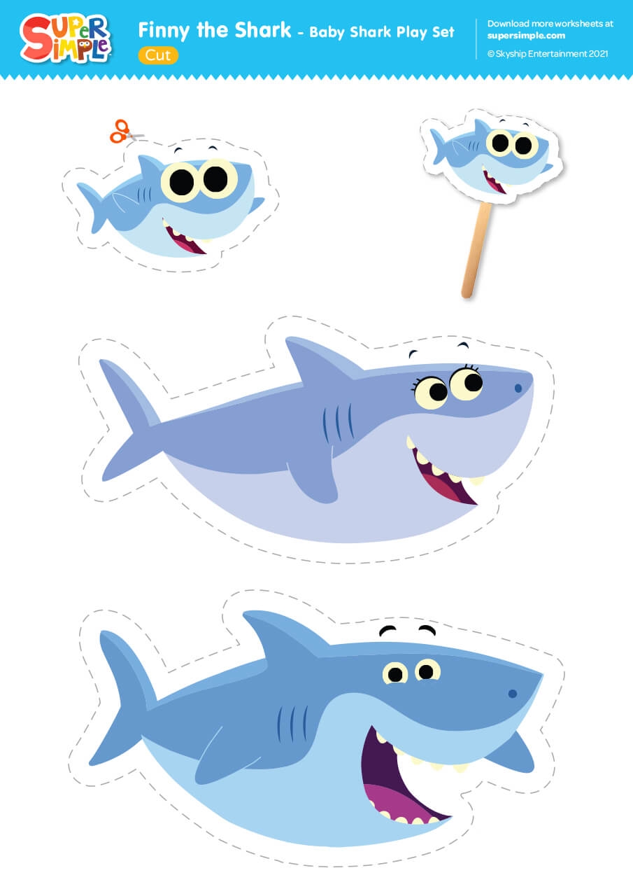 Shark Printables Free