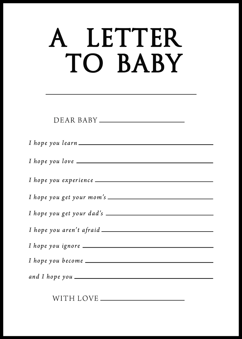 Baby Shower Games Free Printable Sheets Baby Shower Games Free Printable Sheets