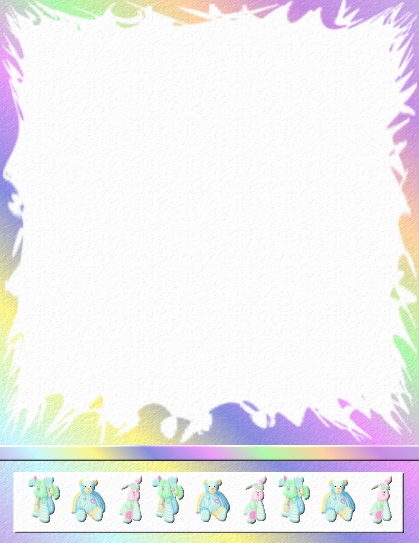 Baby Themed FREE Stationery Template Downloads Baby Themed FREE Stationery Template Downloads