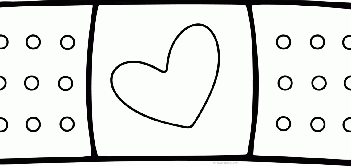 Band Aid Coloring Pages Fun And Educational Activity For Kids