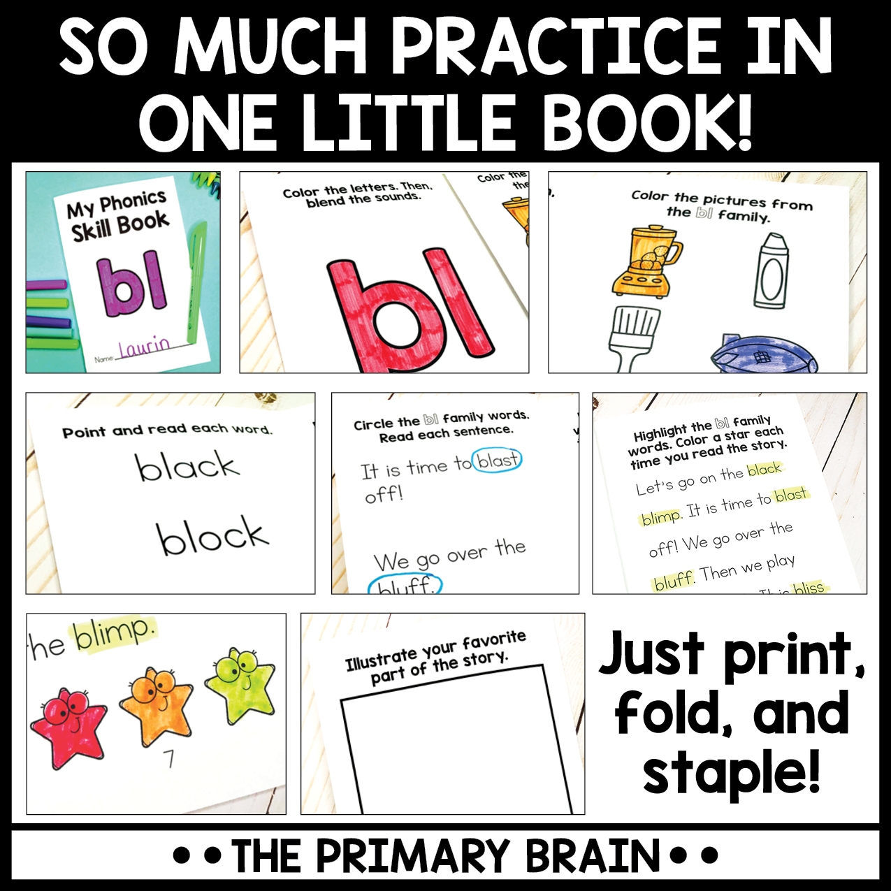 Beginning Blends Phonics Printable Books Made By Teachers Beginning Blends Phonics Printable Books Made By Teachers