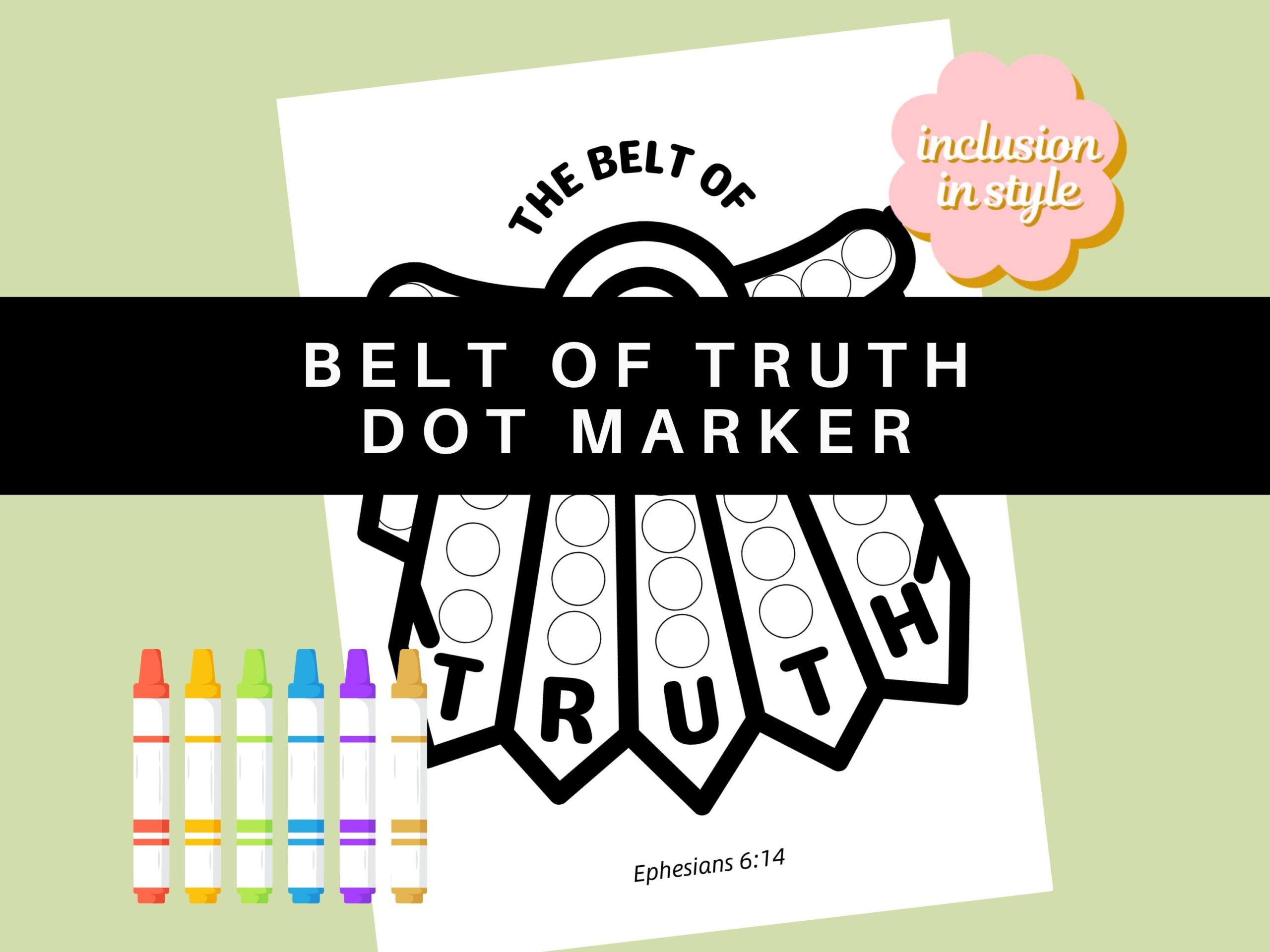 Belt Of Truth Craft Etsy Belt Of Truth Craft Etsy