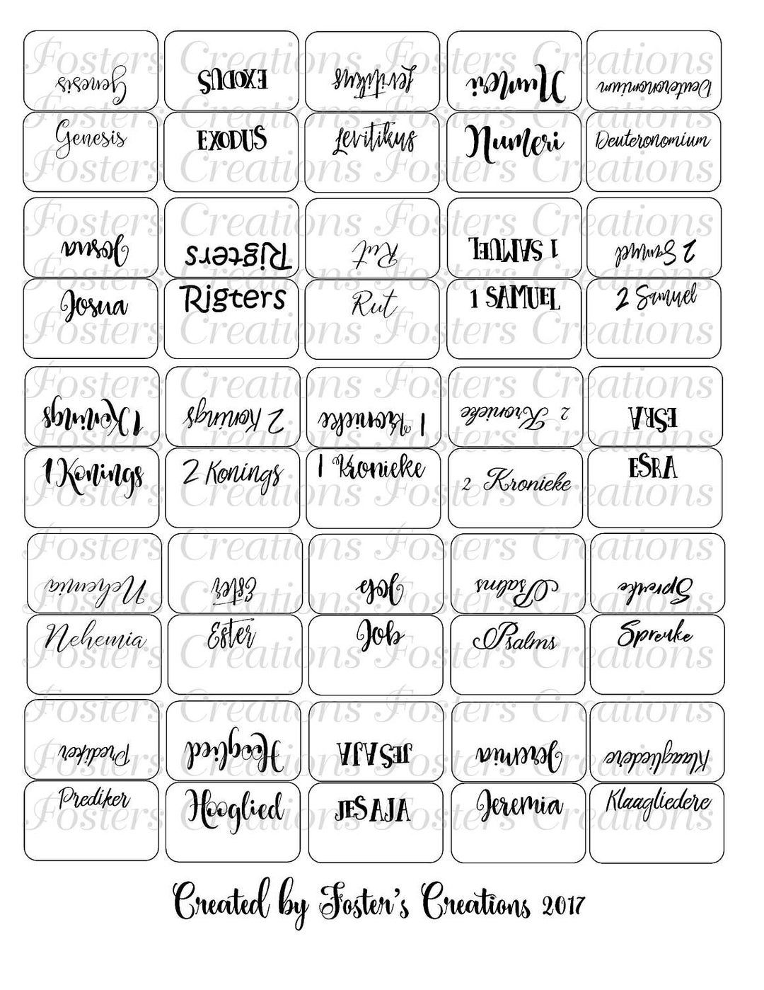 Printable Free Bible Tab Template Printable Free Bible Tab Template