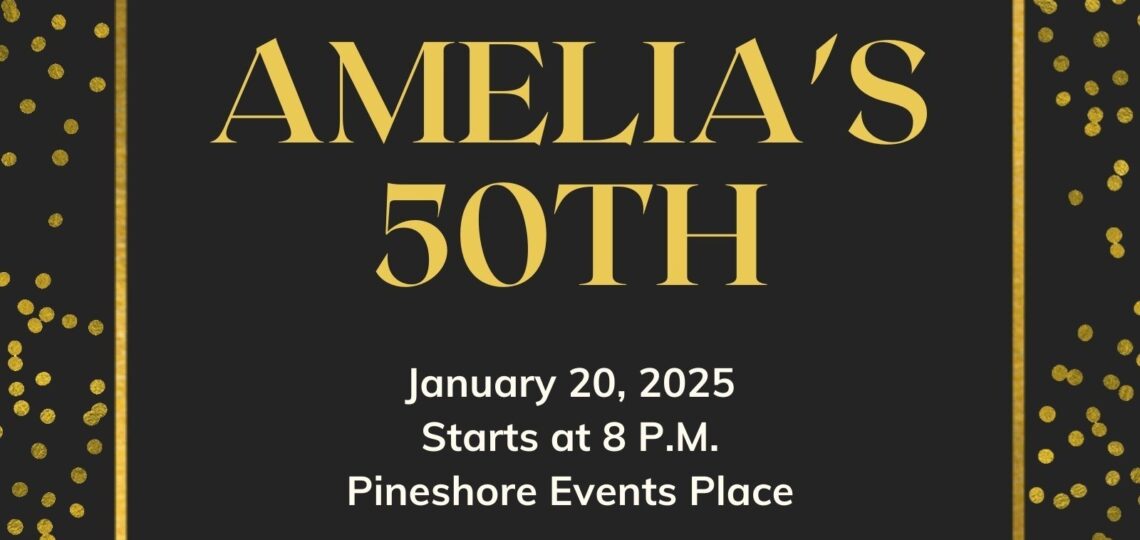 Black And Yellow Modern Elegant Birthday Animated Square Invitation