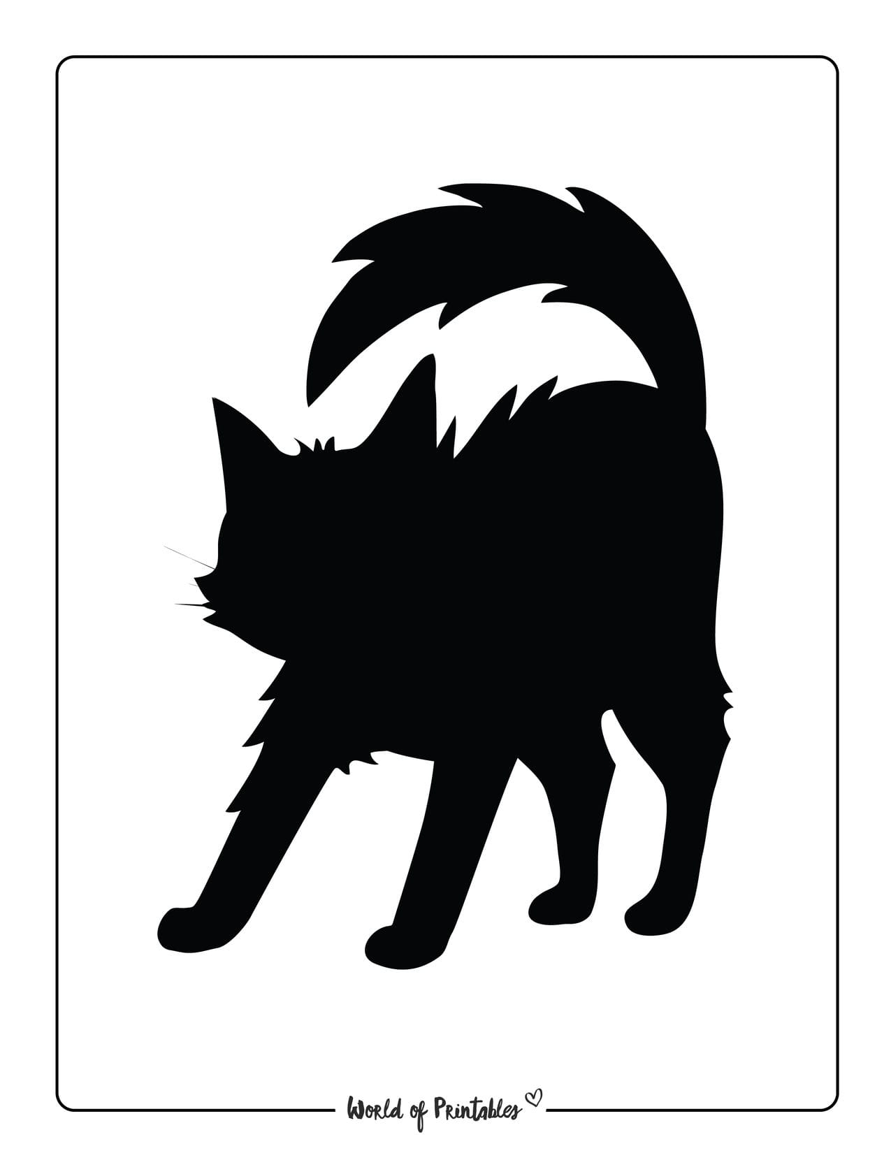 Black Cat Printables World Of Printables