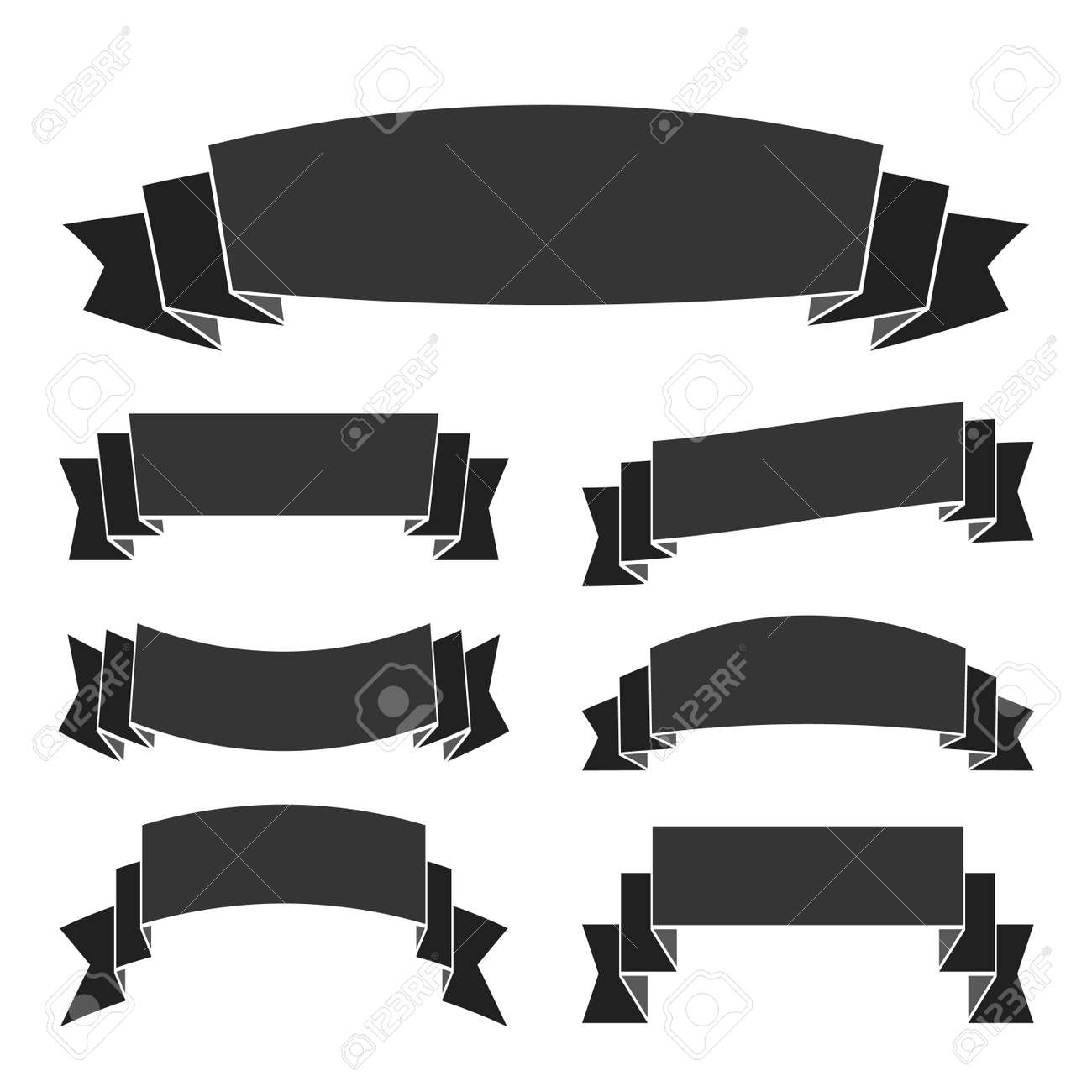 Free Printable Fancy Ribbon Banner Templates