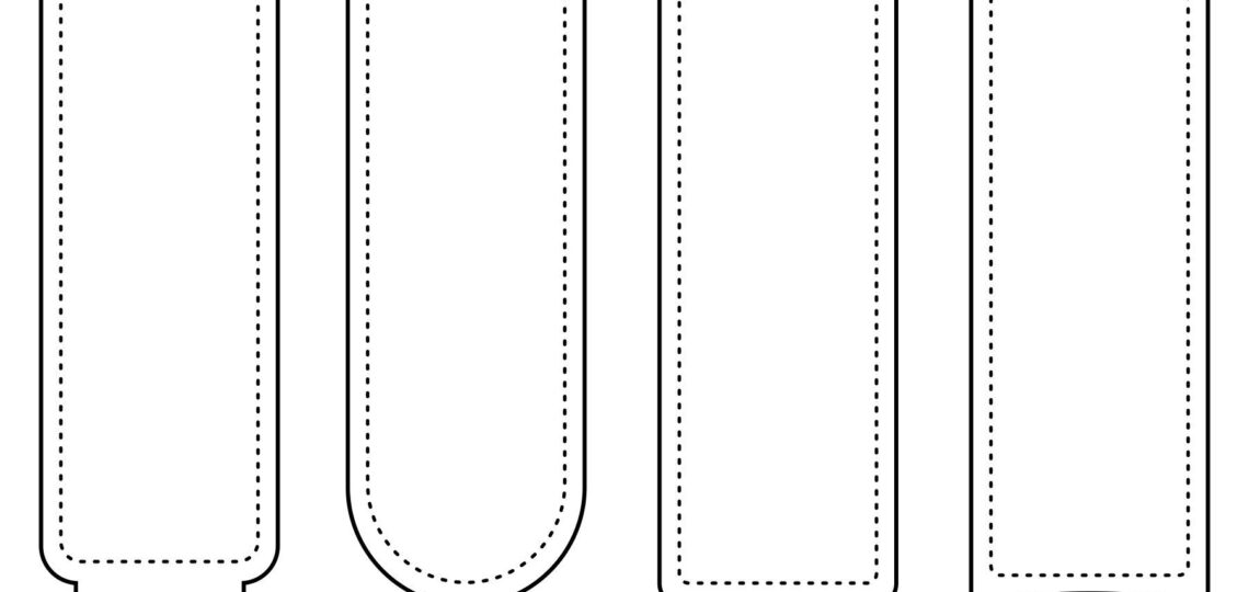 Blank Bookmarks 10 Free PDF Printables Printablee