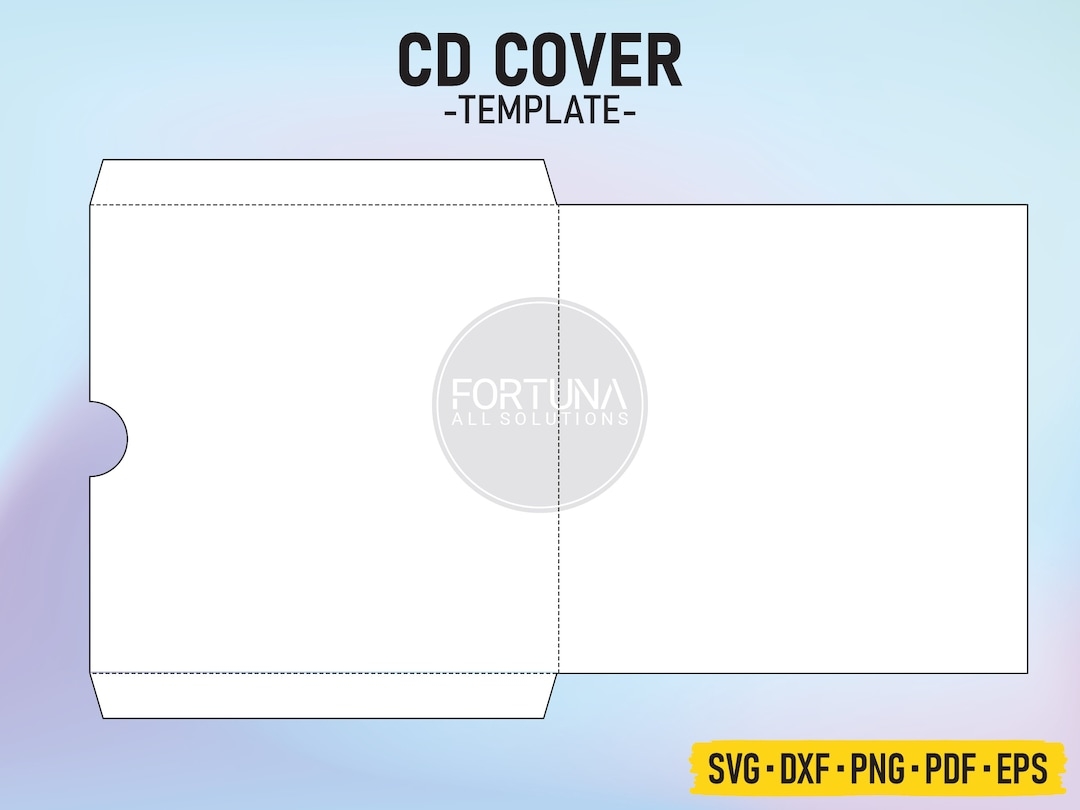 Blank CD DVD Cover Template SVG Cut File Vector Cricut Png Dxf Eps Etsy Blank CD DVD Cover Template SVG Cut File Vector Cricut Png Dxf Eps Etsy