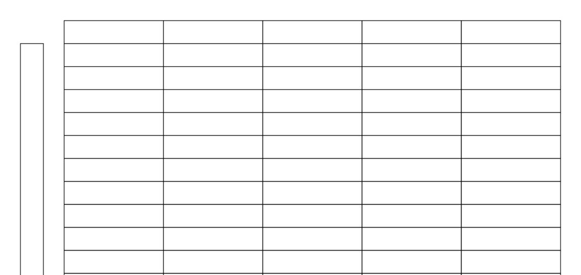 Blank Data Charts 10 Free PDF Printables Printablee