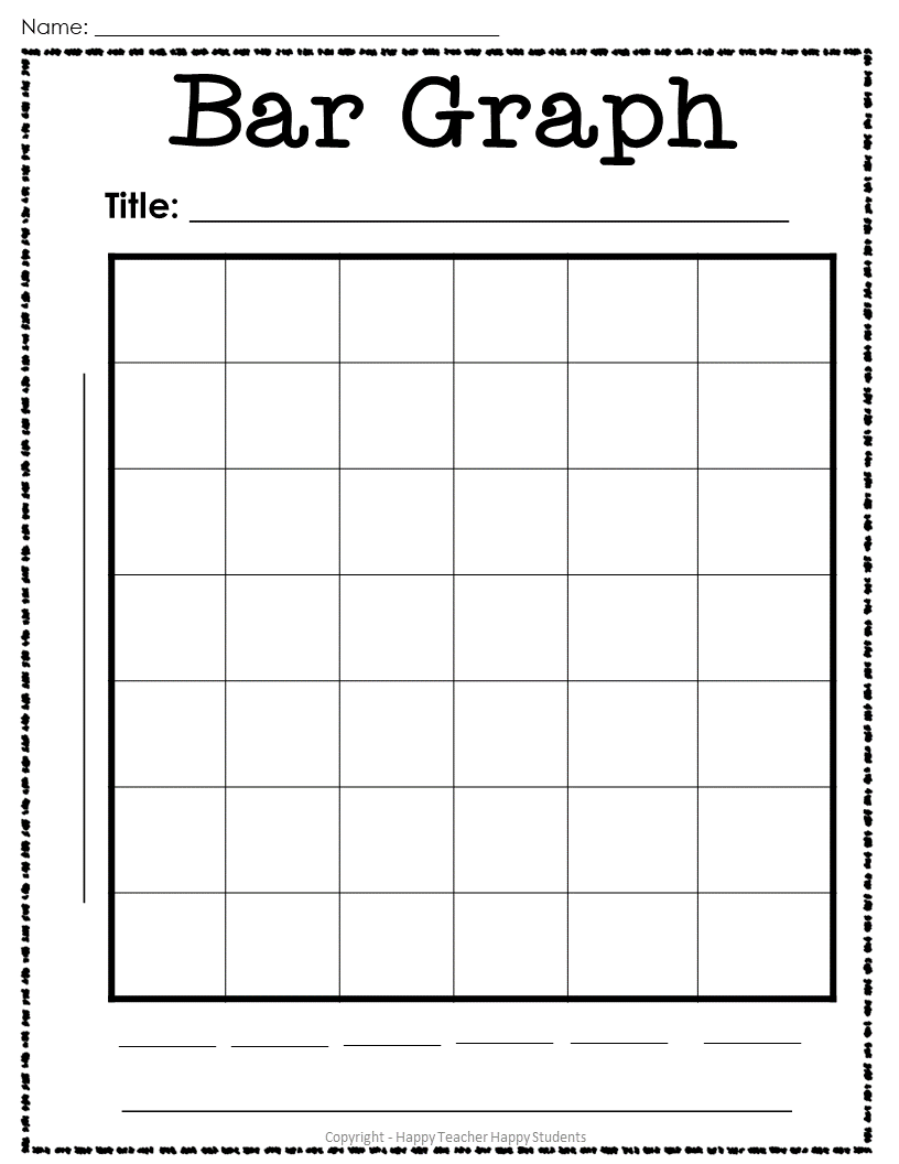 Blank Graph Templates Bar Graph Pie Chart Pictograph Line Graph And Number Line Classful