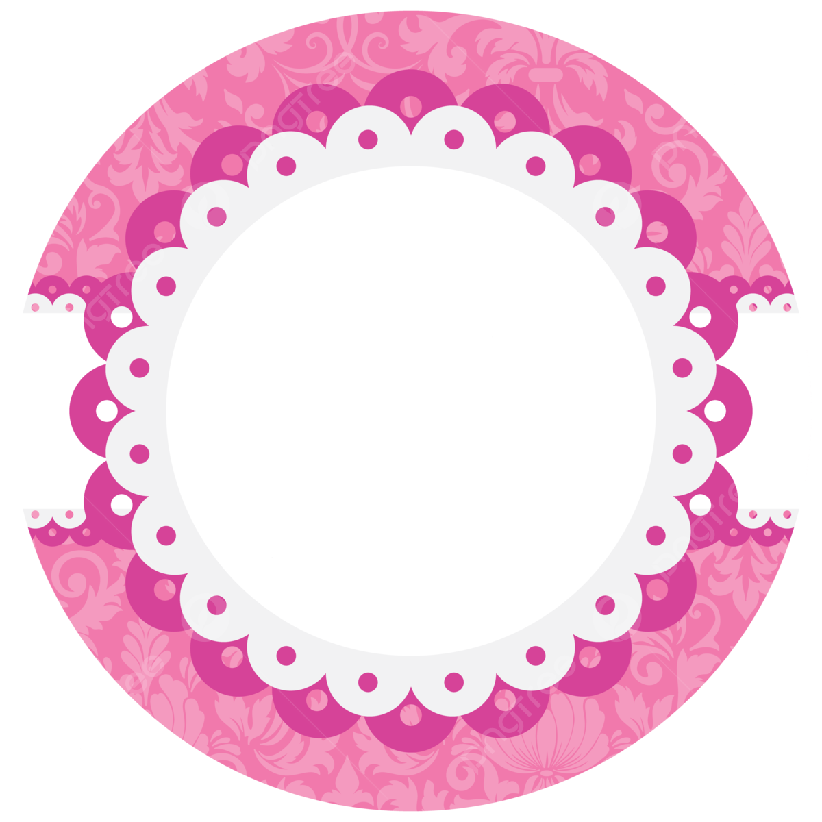 Free Printable Blank Round Labels