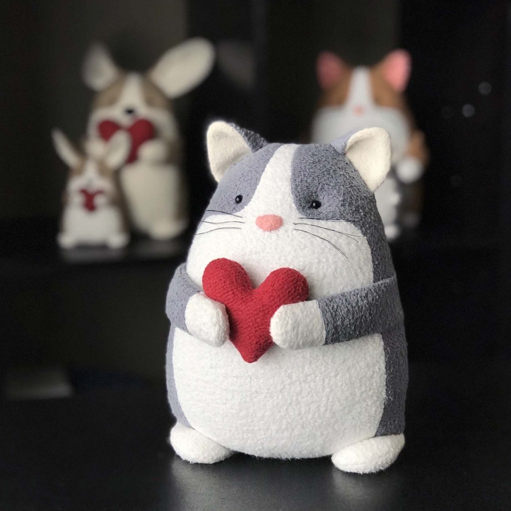 Booper The Cat Free Sewing Pattern Plus Bonus Tiny Patterns Fluffmonger 
