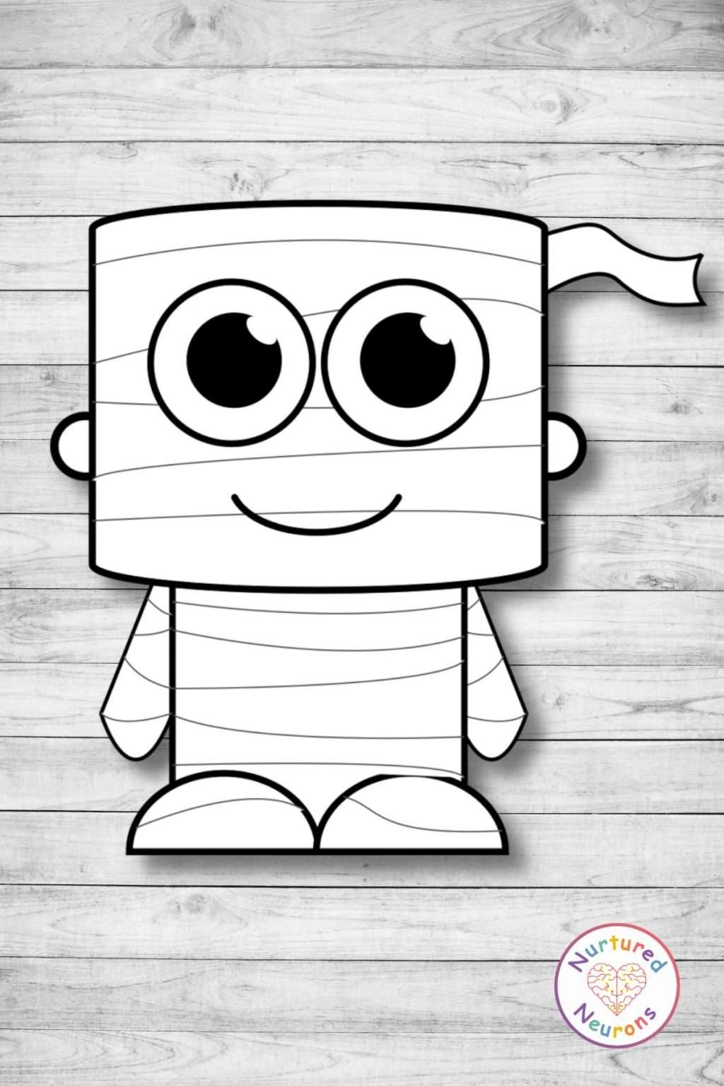 Free Printable Mummy Template