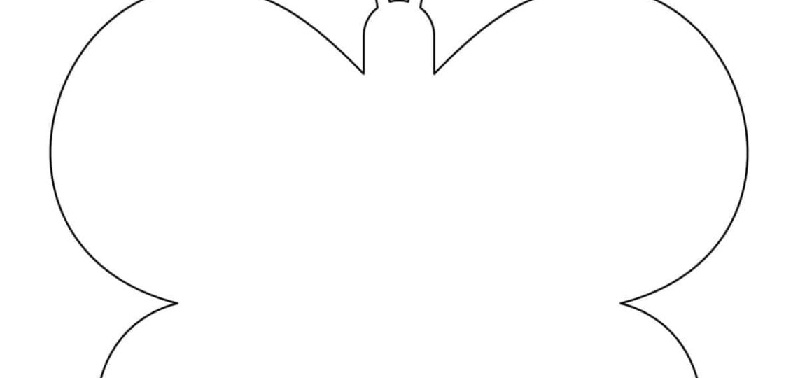 Butterfly Template Childhood Magic