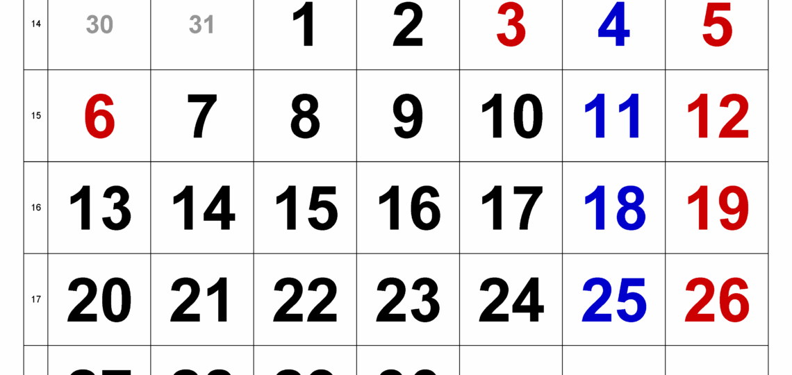 Calendar April 2026 UK With PDF Excel And Word Templates