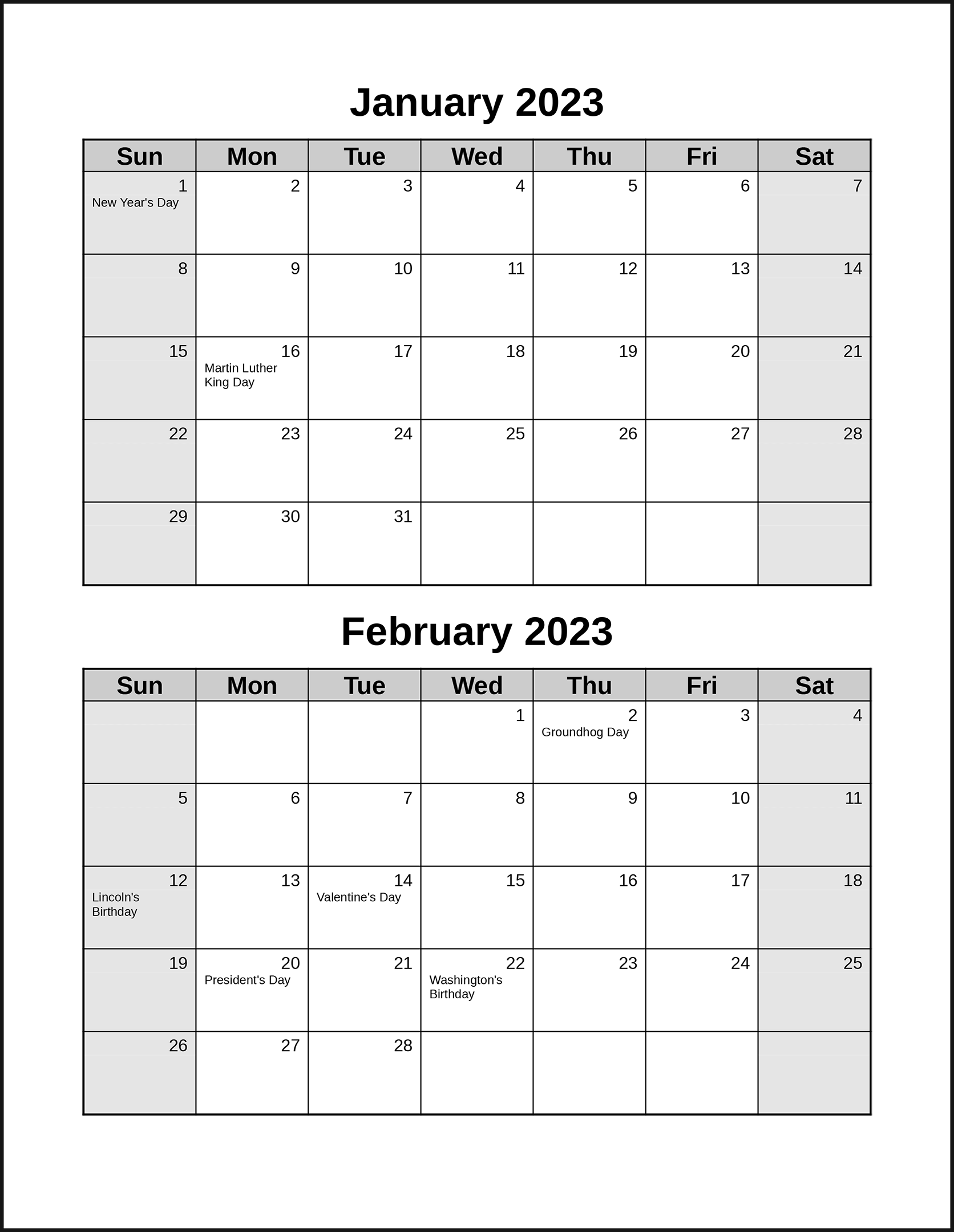 CalendarsThatWork Double Month CalendarsThatWork Double Month