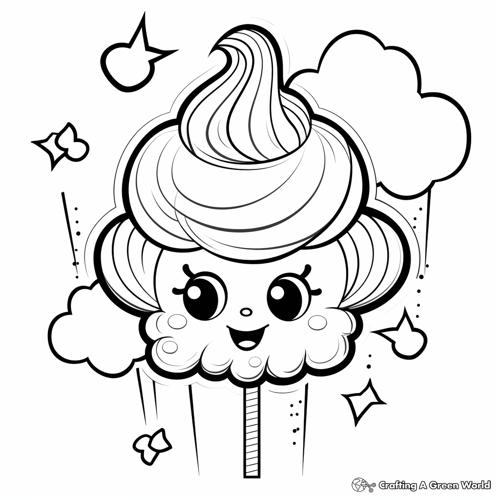 Candy Coloring Pages Free U0026 Printable 