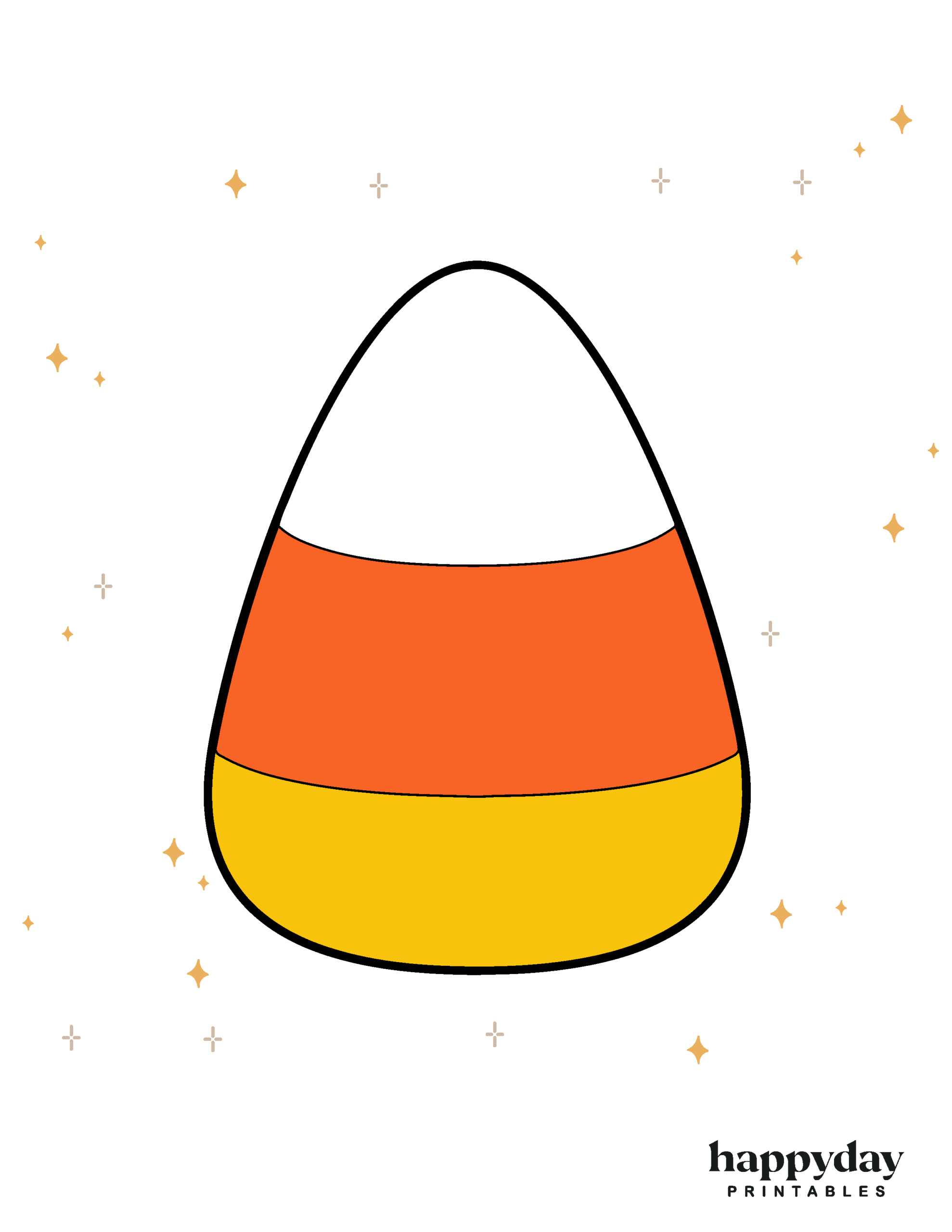 Candy Corn Devotional Happy Day Printables
