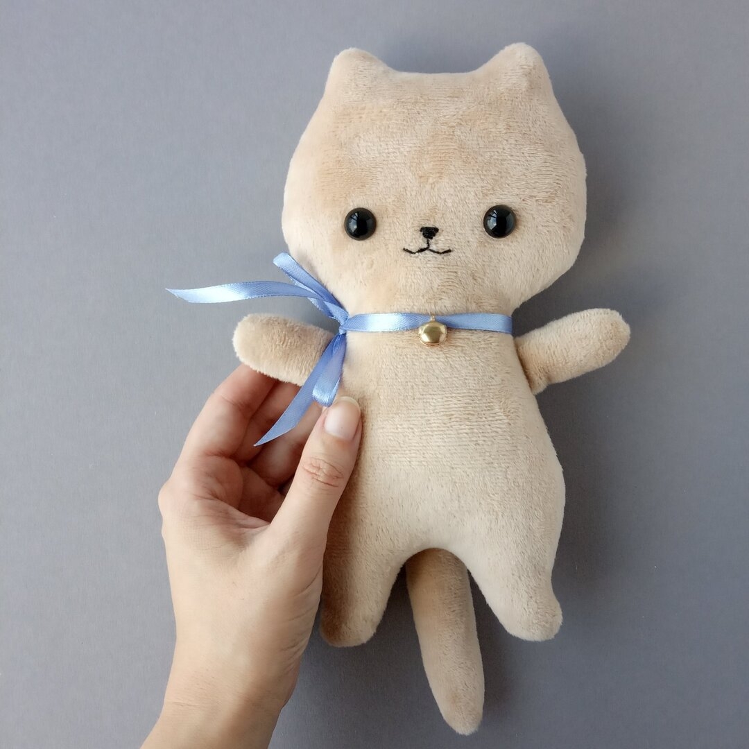 Cat Plush Pattern Easy Sewing Project Inspire Uplift