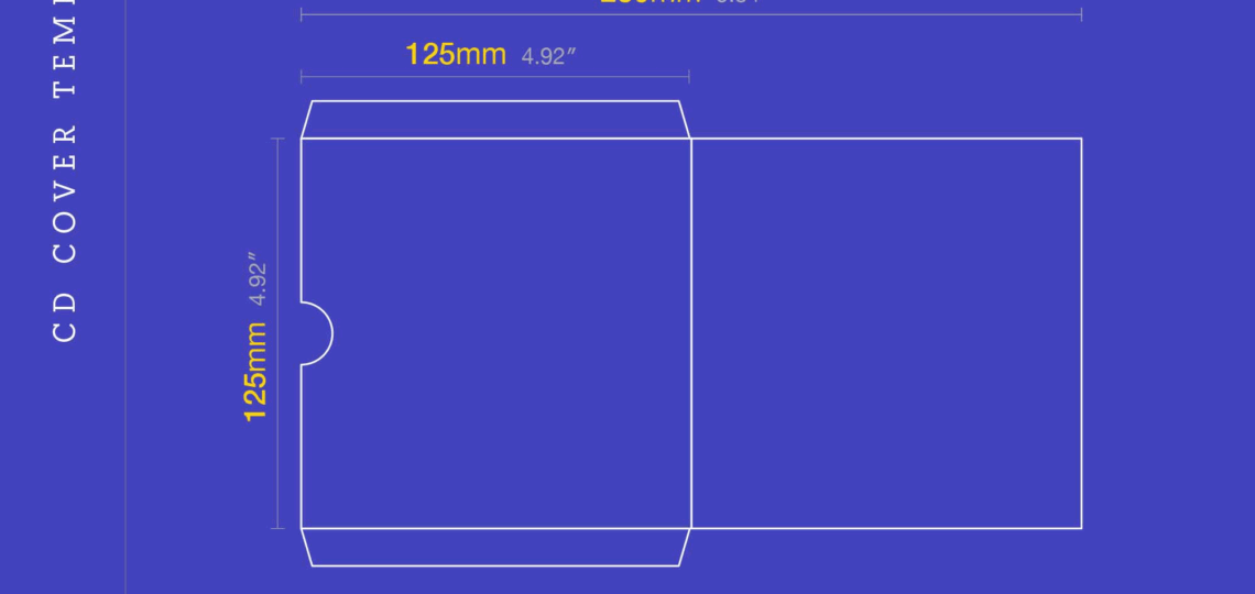 CD Cover Template AI SVG Vector Free Download IMockups