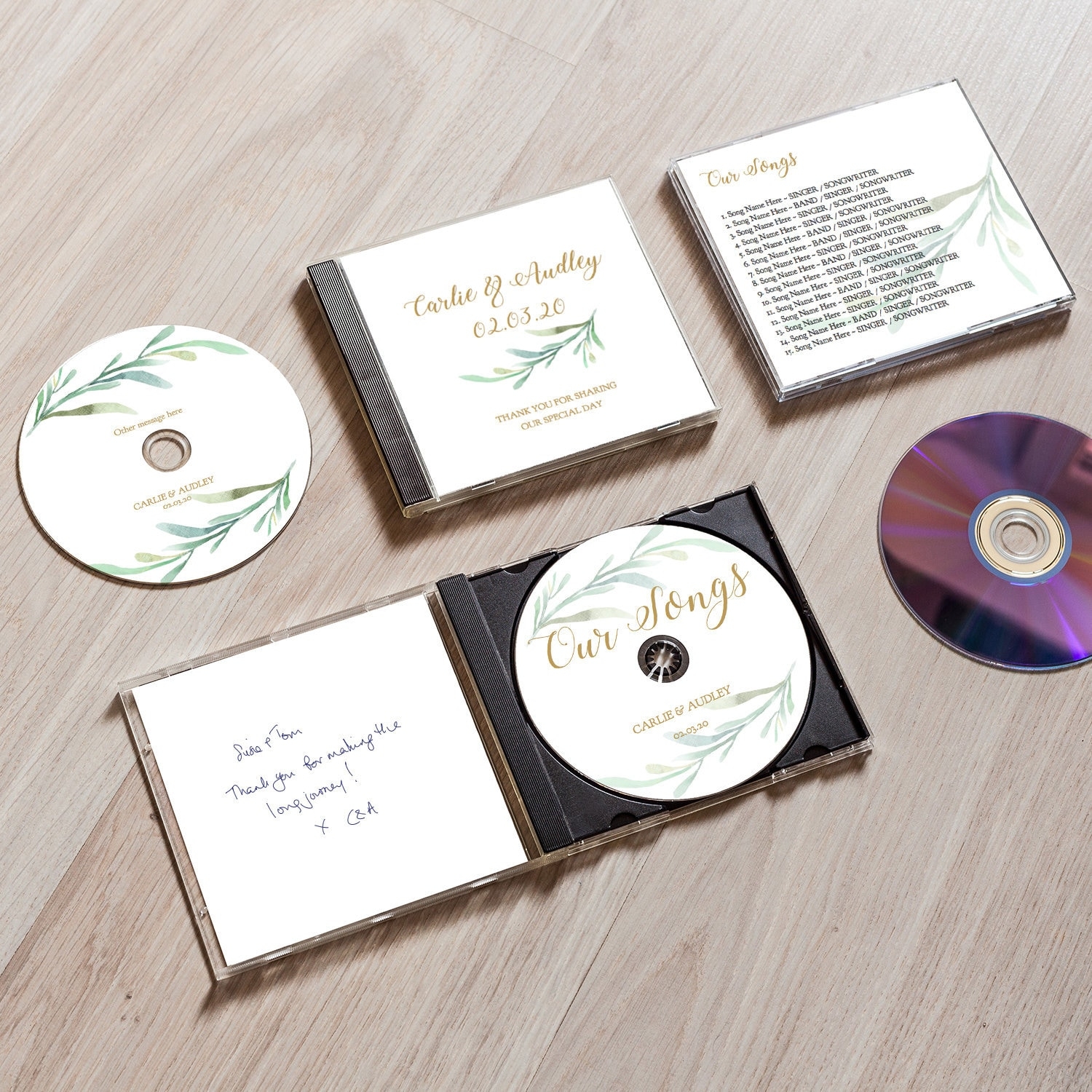 Free Printable Cd Sleeve Template