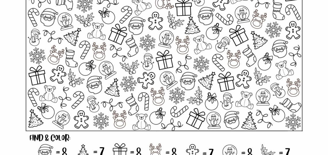 Christmas Activity Sheets U0026 Coloring Pages SignUp