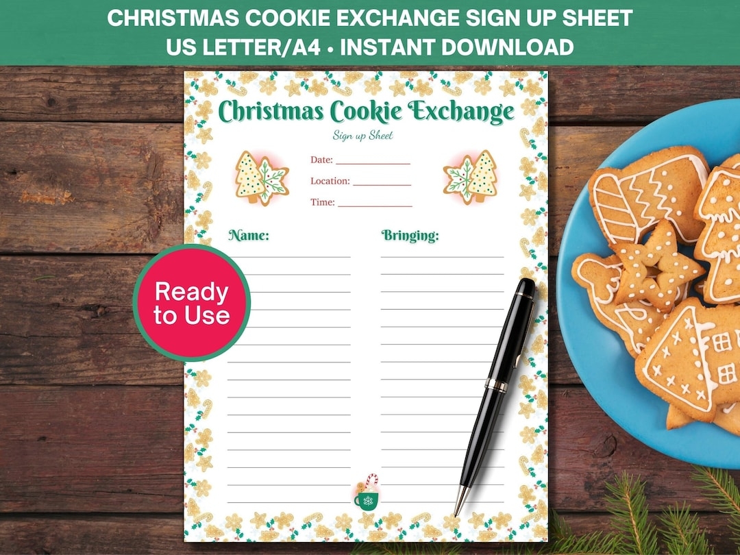 Free Printable Christmas Cookie Templates
