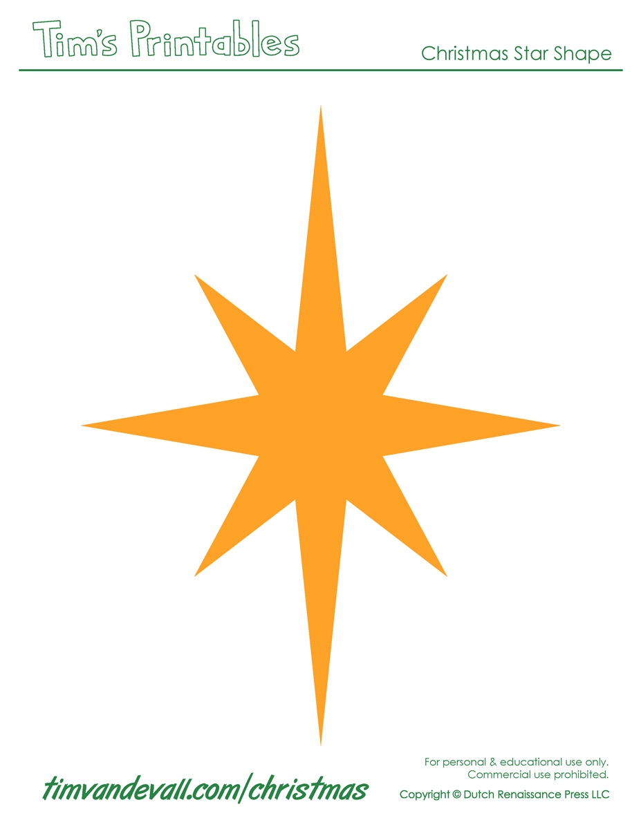 Christmas Star Templates Christmas Star Templates