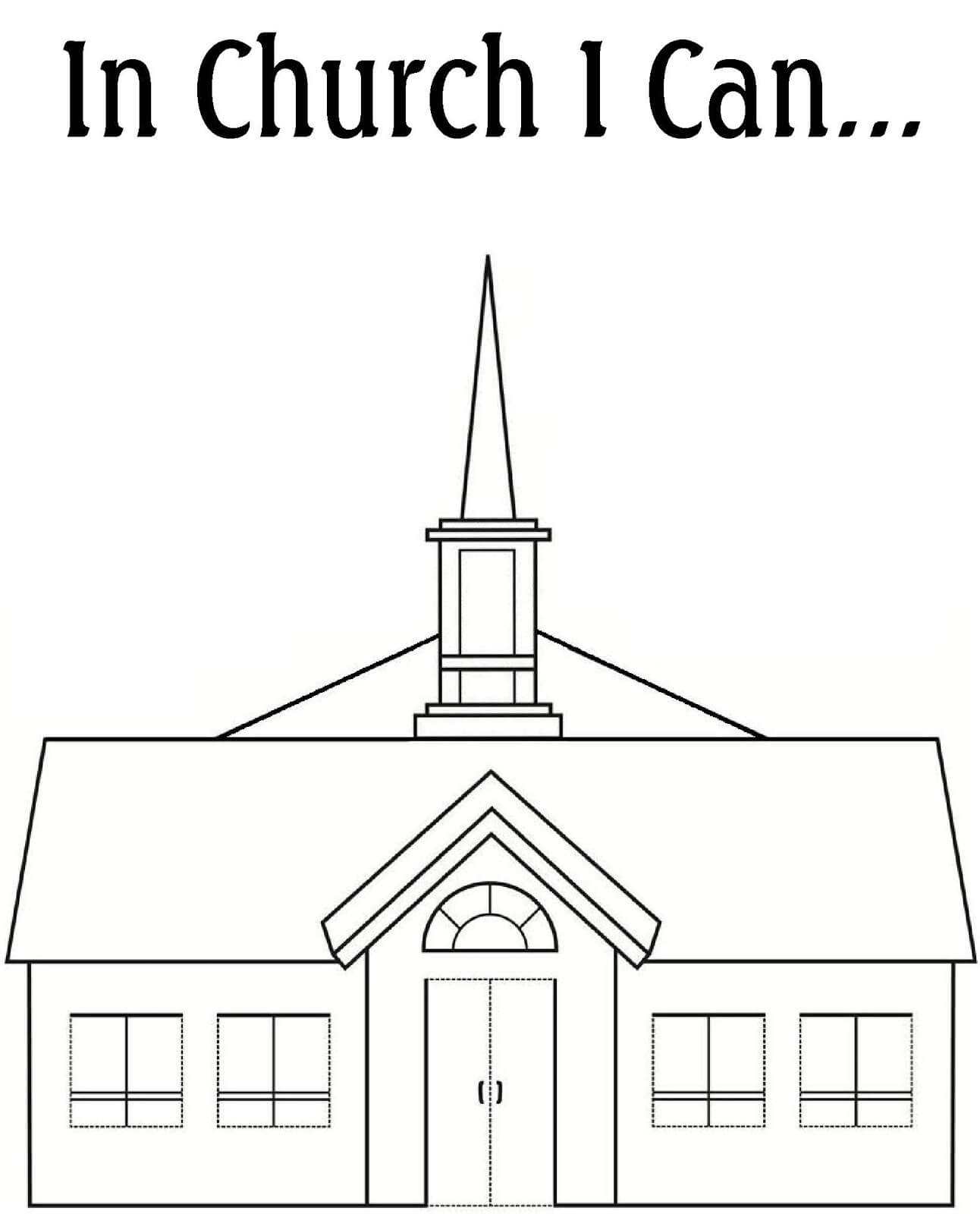 Church Coloring Pages Printable Coloring Pages FREE Church Coloring Pages Printable Coloring Pages FREE